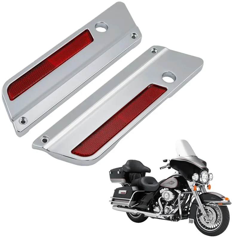 

Для Harley Hard Touring FLT FLHT FLHTCU FLHRC 1994-2013 аксессуары для мотоциклов, сумка, защелка, отражатель