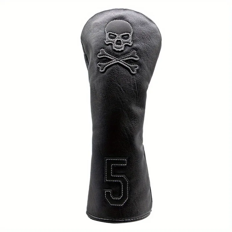 Fashionable Skull Pattern Golf Club Headcover, For No. 1 No. 3 No. 5 No. H Club