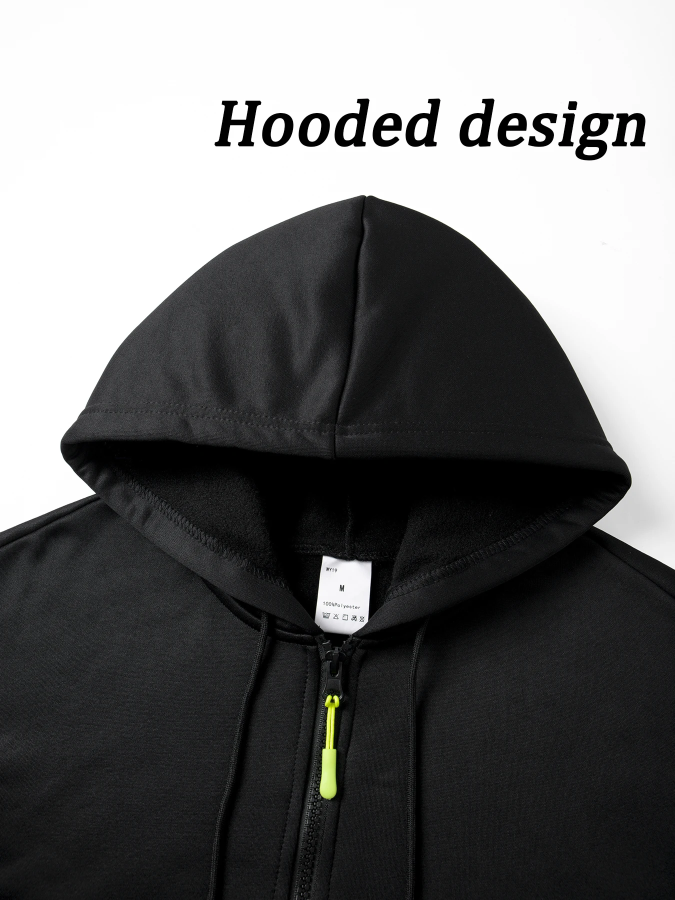 Herren-Halbzip-Hoodie mit personalisiertem Spinnen-Print, Street-Style, lässiger Sweatshirt, Herbst- und Winter-Trend, Fitness- und Pendler-Oberteil – Detail 1