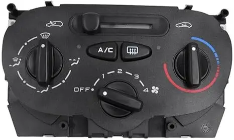 

Для Peugeot 206 307 Citroen Picasso HQ автомобильная панель управления кондиционером, пластина, переключатель температуры нагревателя 9624675377 X666633H