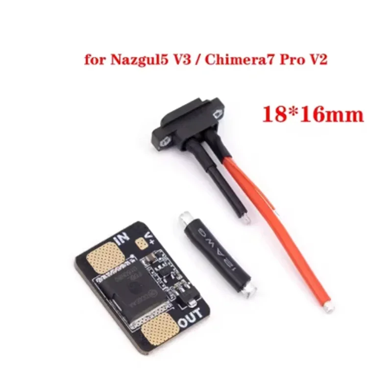 IFlight Anti Spark Filter with XT60E-M for Nazgul5 V3 / Chimera7 Pro V2 18*16mm / F5/F6 V2 25*18mm FPV Freestyle Drone DIY Parts