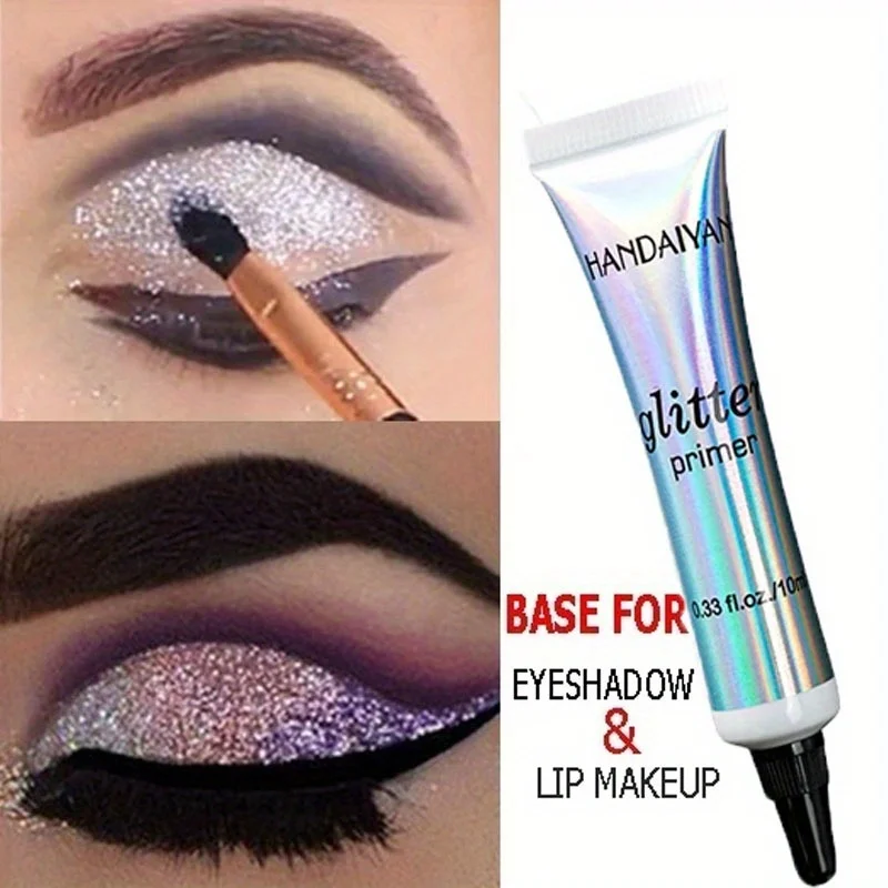 Multifunctional Glitter Primer สําหรับริมฝีปากตา Face Shimmering Eye Shadow Base Long Lasting Sparkle แต่งหน้า