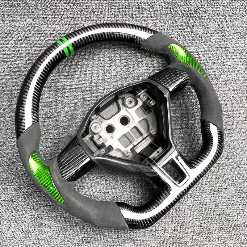 

Premium Sports Style Carbon Fiber Steering Wheel Vehicle Upgrade Part