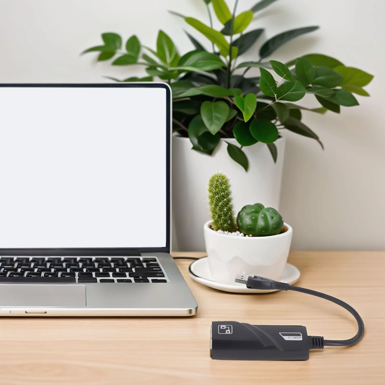 High-Speed 3.0 USB HUB Ethernet Adapter Plastic Network Card For Seamless Network Connection Fast Charge For Laptop Computer