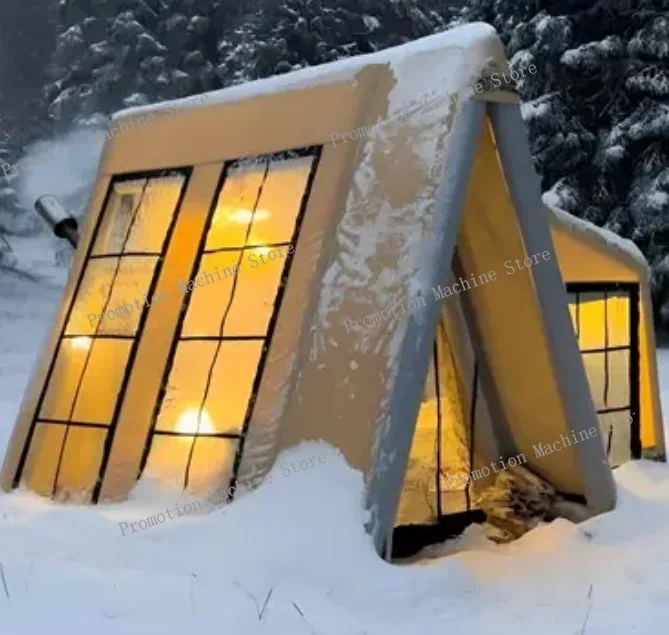 

YYHC-2024 новый дизайн, горячая распродажа, воздушная надувная палатка для глэмпинга, водонепроницаемая портативная палатка для кемпинга