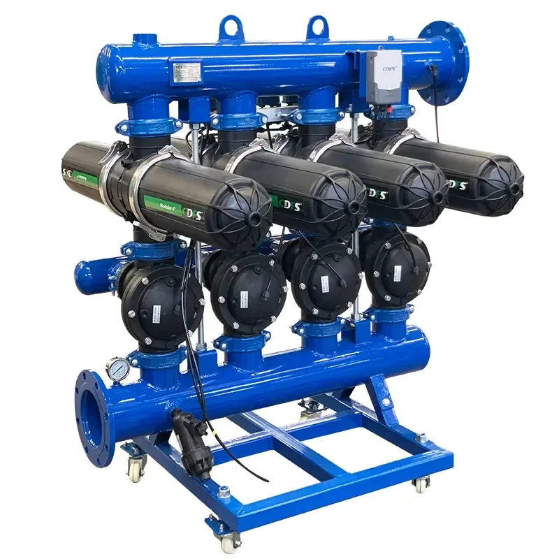 Swimming Pool-water Filter Manual Cleaning/Automatic Cleaning Plastic or Carbon Steel 130 Micron Disc Filter