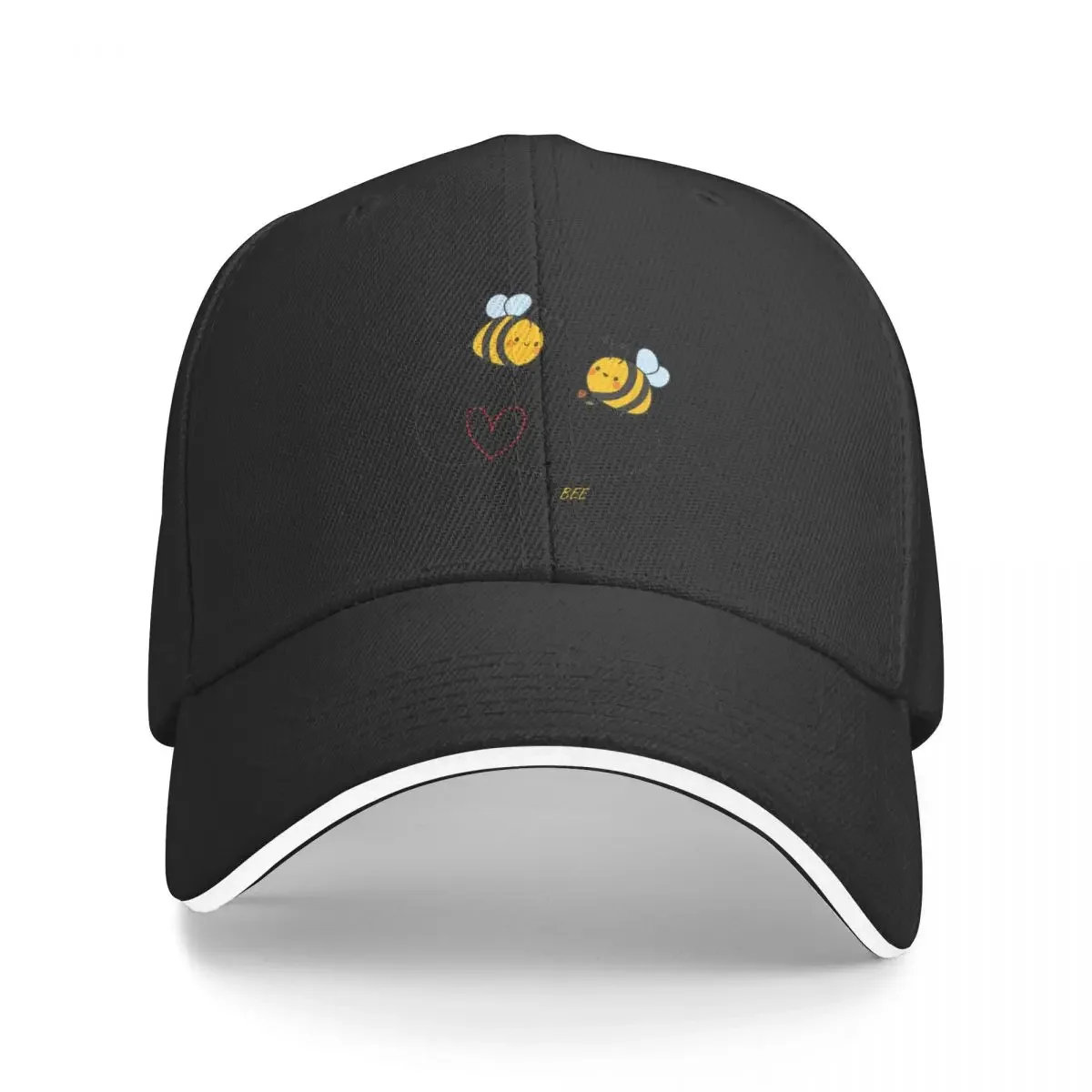 

Cute Wholesome Bee Baseball Cap Sunhat Hat men hiking hat Caps Male Women's