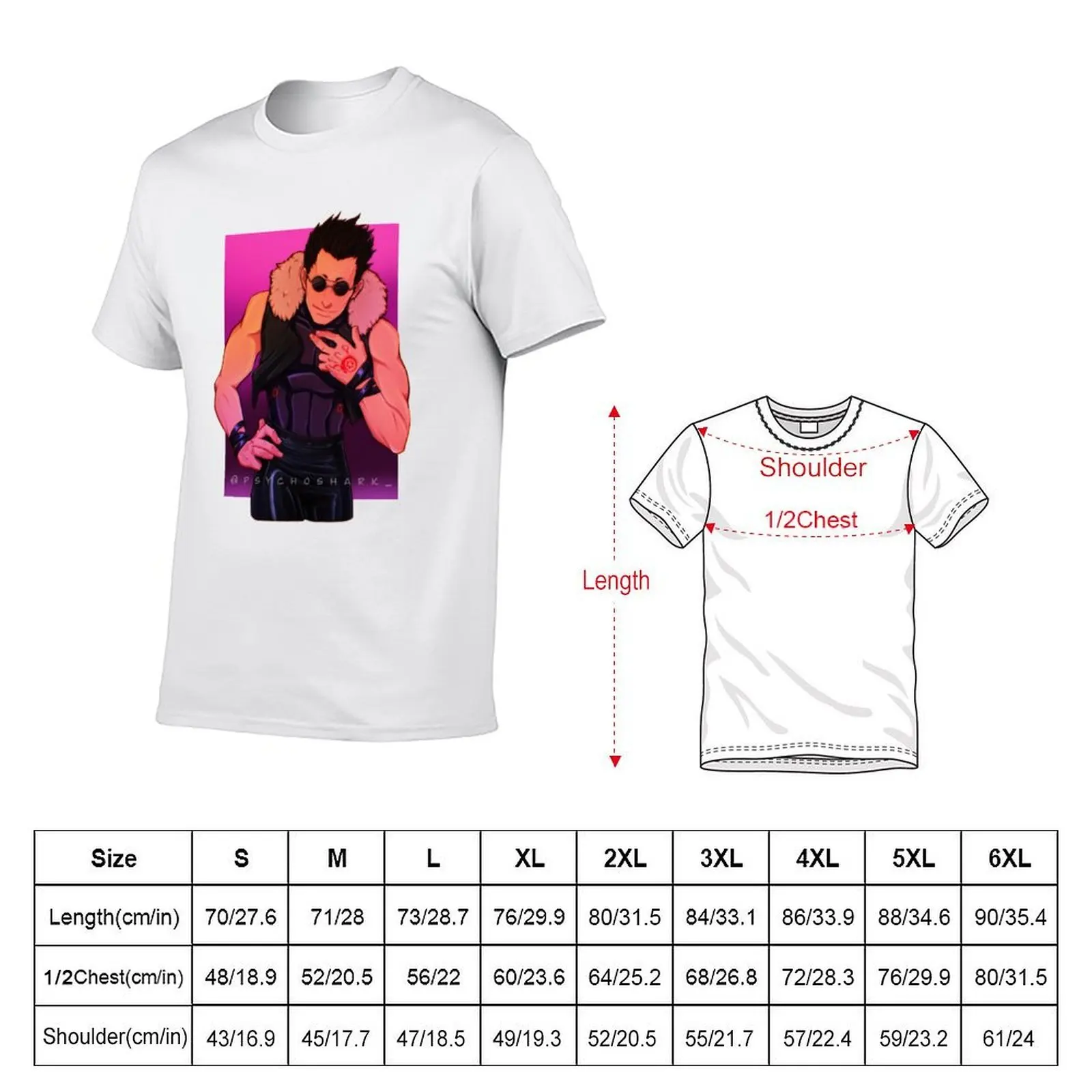 Greed T-Shirt anime aesthetic clothes Men's t shirts