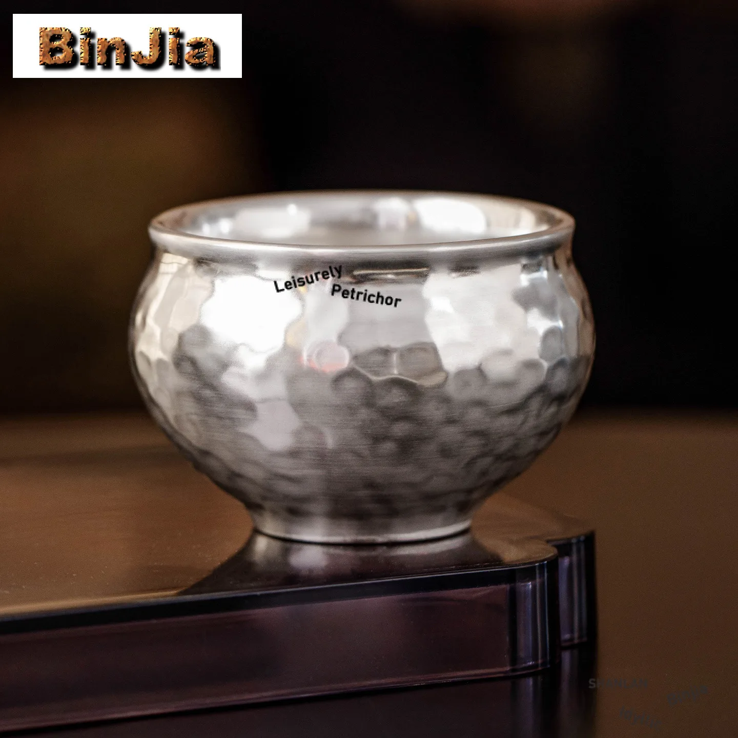 

80ml Gilt Silver Teacup Ancient Tea Bowl Mug Tea-tasting Meditation Cup Chazhan Master Cups Dahongpao Tea Ceremony Supplies