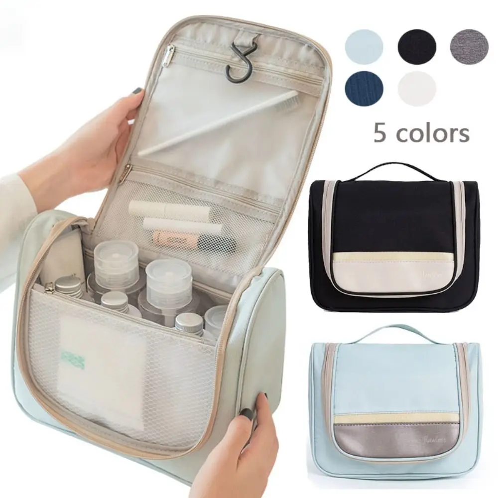 

Portable Handheld Travel Wash Bag Large Capacity Waterproof Cosmetic Pouch Cosmetic Storage Bag Cosmetic Organization