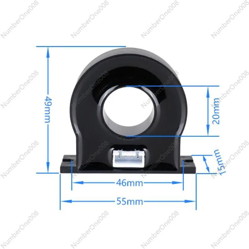 H56C DC 9-100V 200A Monitor baterii Hall Miernik kulombowy Pojemność baterii litowo-ołowiowo-kwasowej Wyświetlacz LCD