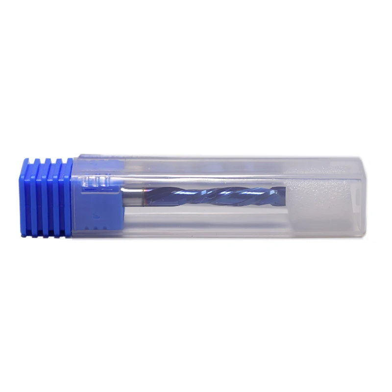 WEIX Woodworking Compression End Mill 2 Flute Cut Spiral HRC60 Carbide Cutter 1/4 3/8 4mm 6mm OEM/ODM CNC Milling Bit