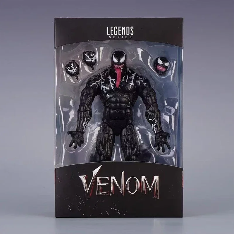 

Marvel Venom Shf Legends Action Figure Joint Movable Toys Statue Model Collectible 7-Inch Ultra Mobile Handle Model Gift