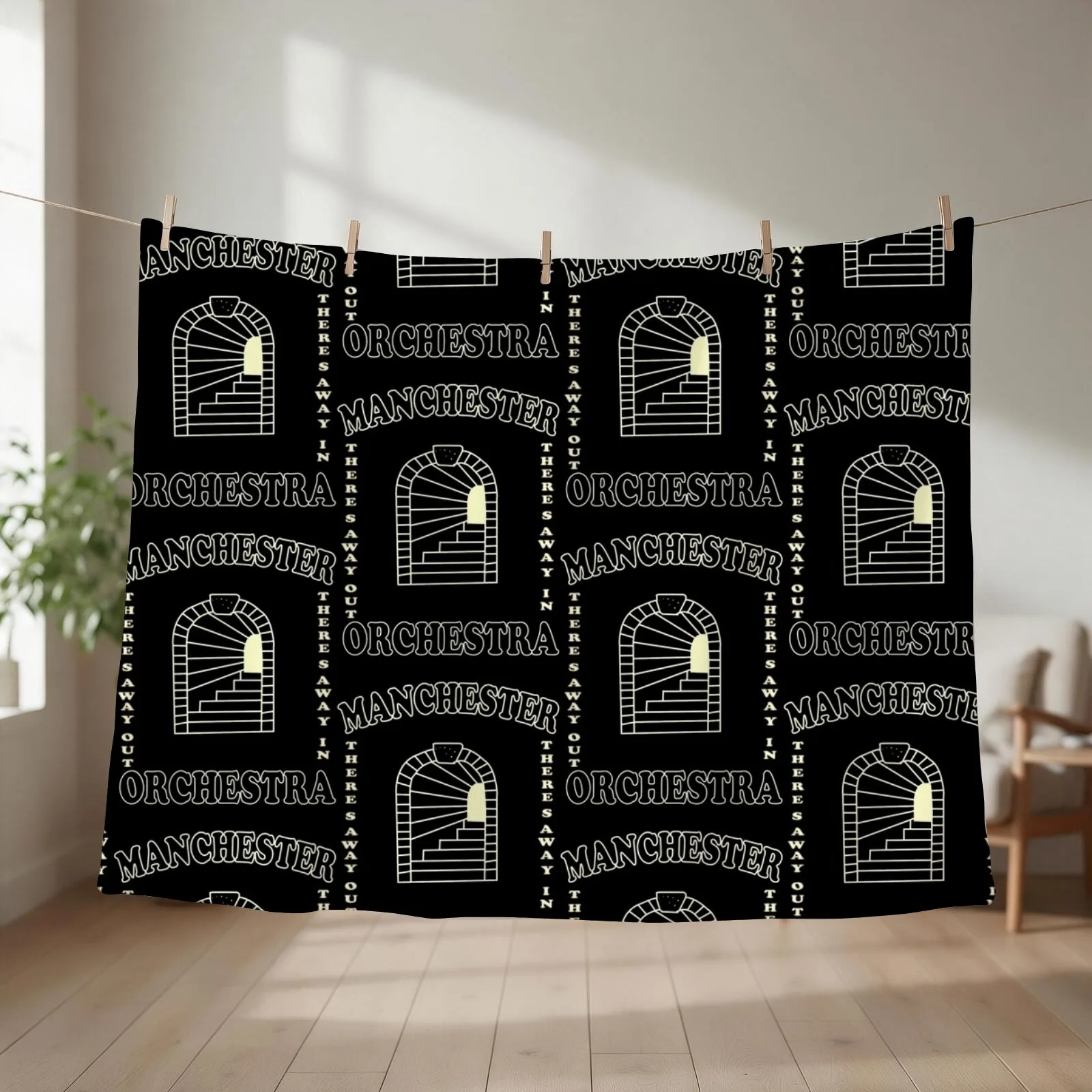 Manchester orchestra Throw Blanket couch cozy soft plush fuzzy picnic outdoor blanket