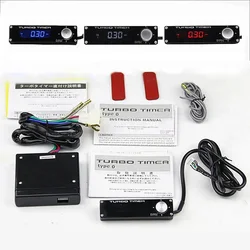 Universal Type 0 Car Auto Turbo Timer Delay Controller LED Digital Display Electronic Turbo Engine Timer Car Accessories