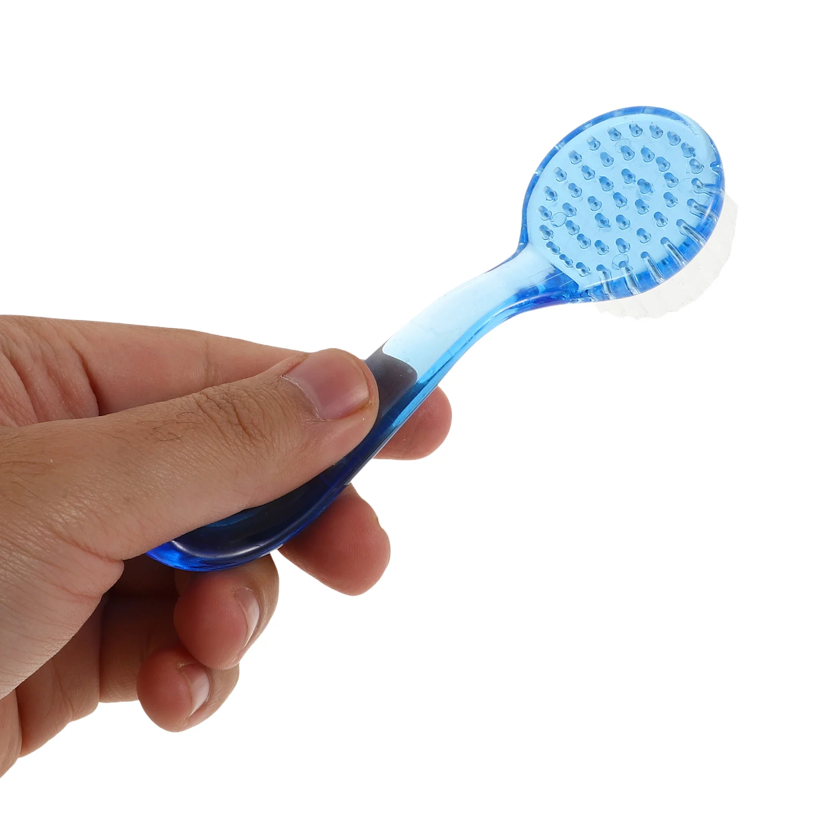 4 PCS Scrubber Cleaner Brush Limpieza facial con tapa Lavabo