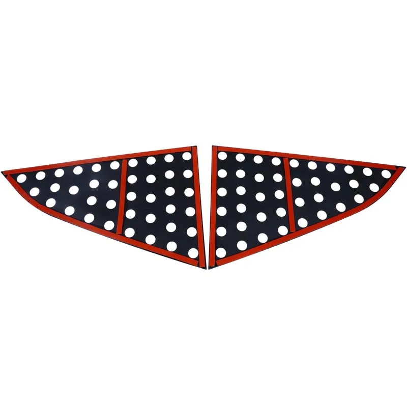 لنيسان Fairlady 400Z 2021-2025 سبائك الألومنيوم سيارة النافذة الخلفية الزجاج حامي العسل تصميم الكسوة ملصق اكسسوارات السيارات #6