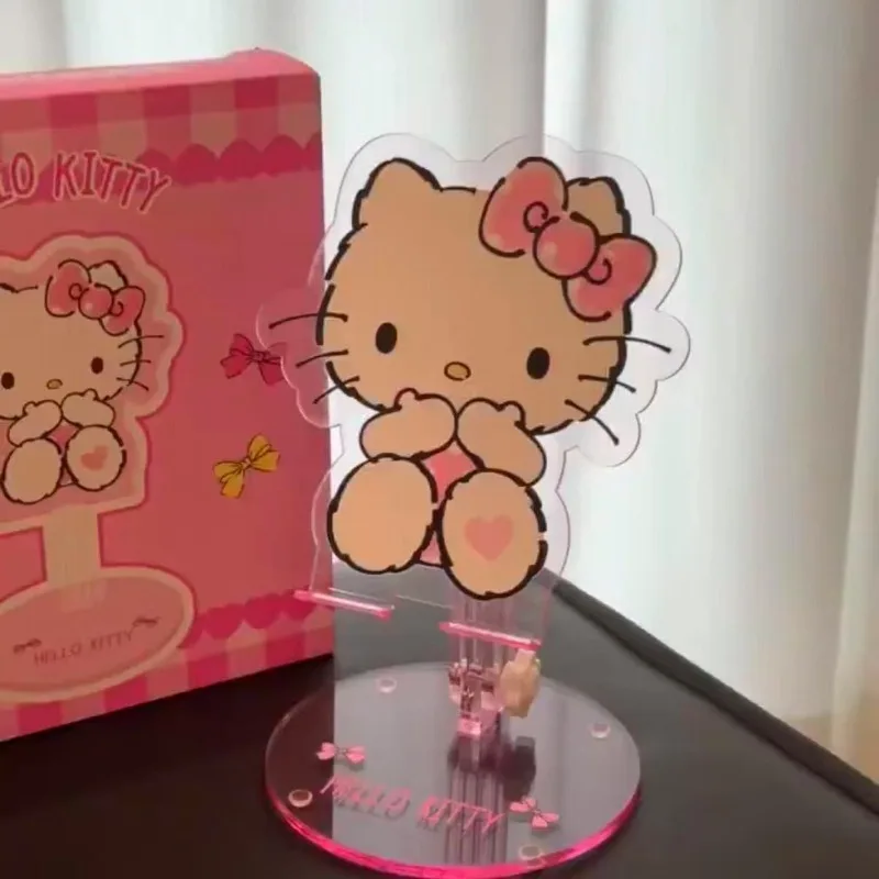 Cute cartoon character Hello Kitty mobile phone stand Laptop tablet boutique desktop stand Lifting and retractable Holiday gift view 6