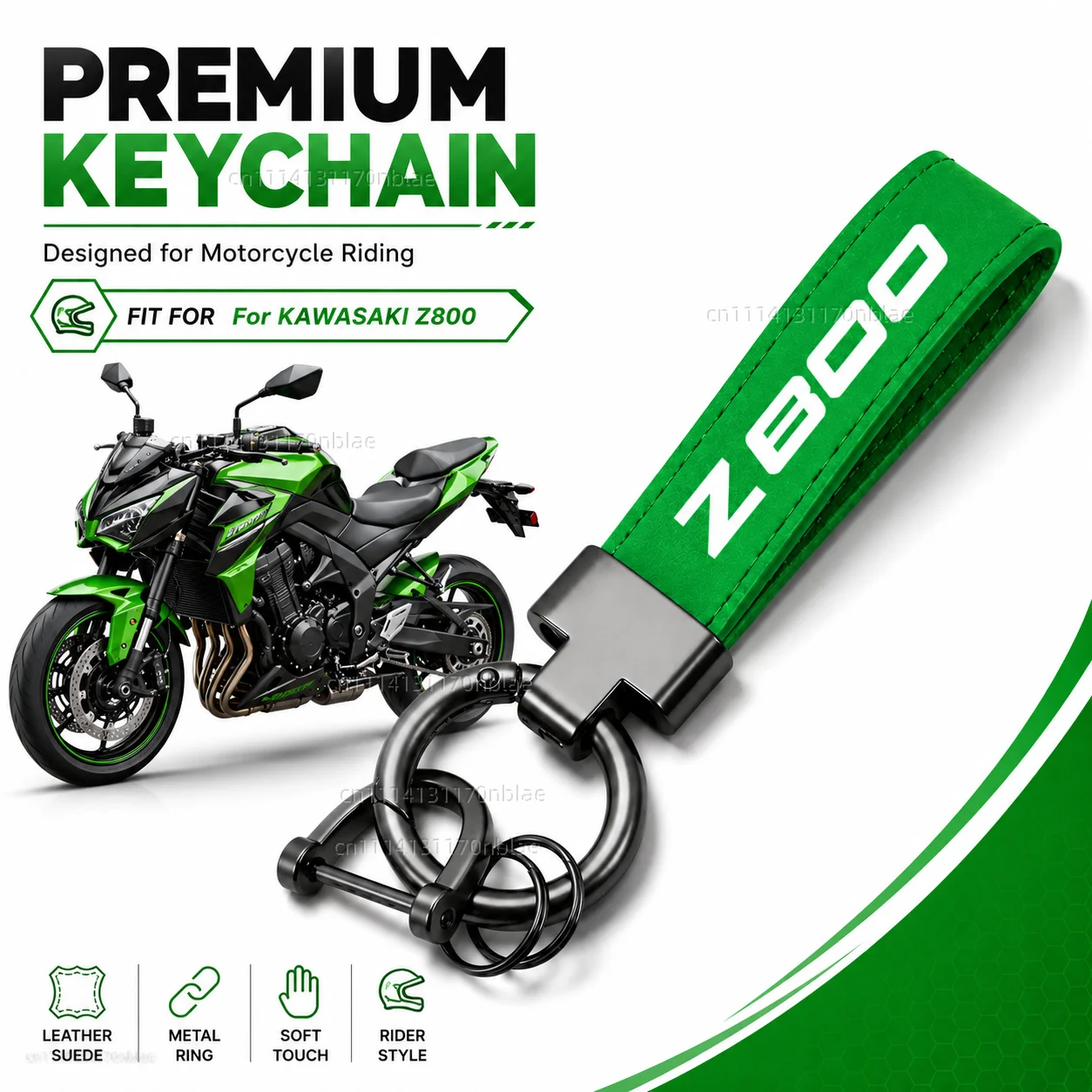 Llavero de cuero de alta calidad para motocicleta Kawasaki Z 800 z800 2013-2016 con llave de motocicleta Z800, accesorios para Moto