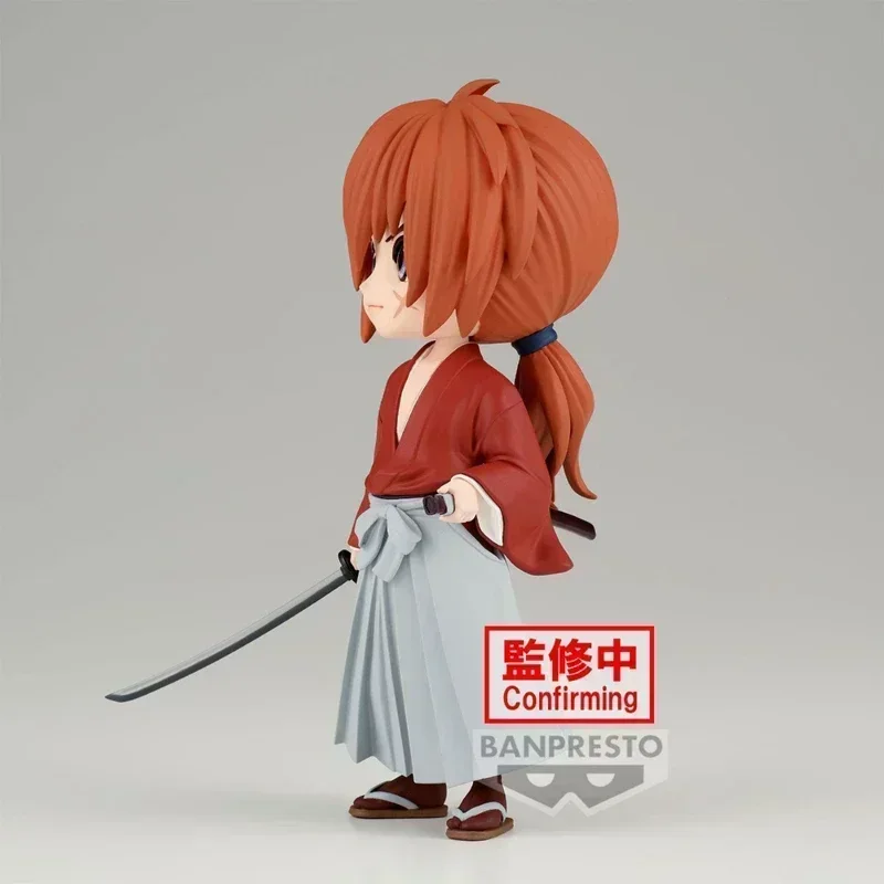 In Stock Banpresto Bandai Q Posket Himura Kenshin (Rurouni Kenshin) Nice Collectible Anime Figure Exquisite Model Ornament Toys