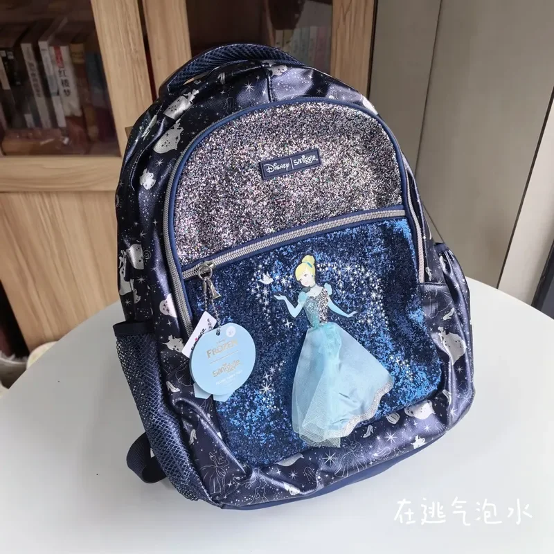 

Spot Australian Primary School Students Large Capacity Blue Cinderella Shoulder Reducing Backpack Children'S Backpack