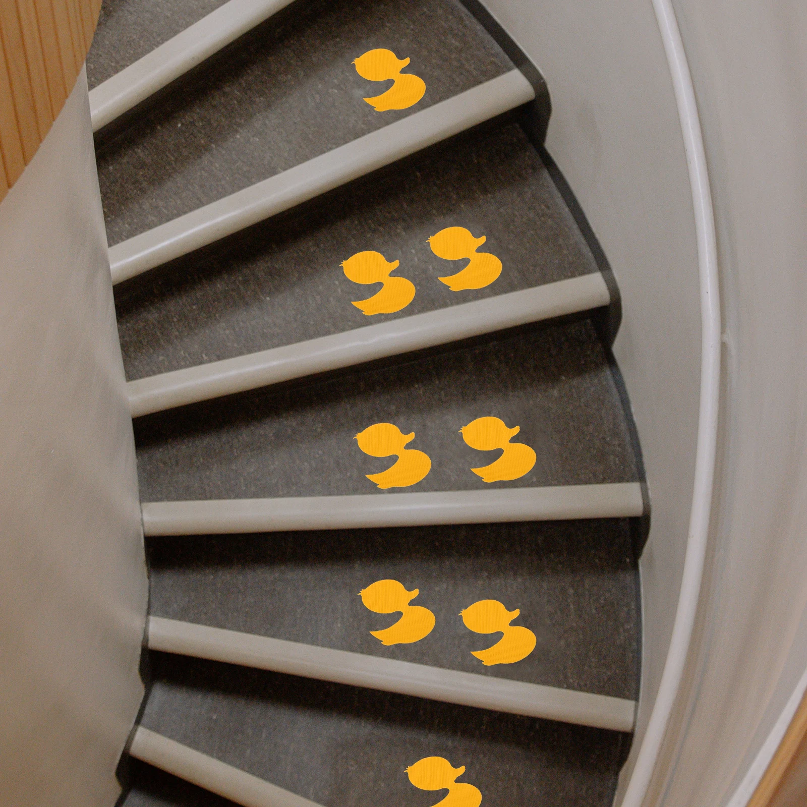 

12 Pcs Anti-slip Sticker Duck Non Decals for Bathtub Stickers Nonslip Mini Ducks Non-slip Applique The