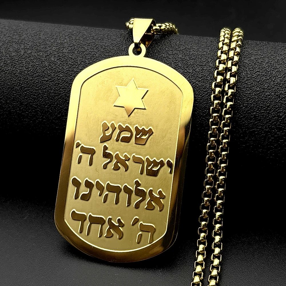 Collar con Colgante de la Estr - Mens Dog Tag Necklace reseña y precio