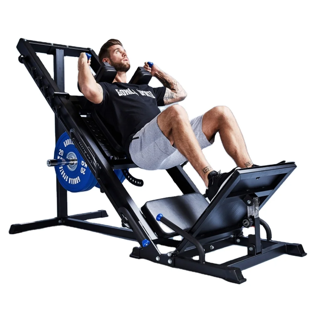 Factory Direct Multifunctional Leg Training Equipment Hack Leg Extension Machine Leg Rehabilitation Forging Machine