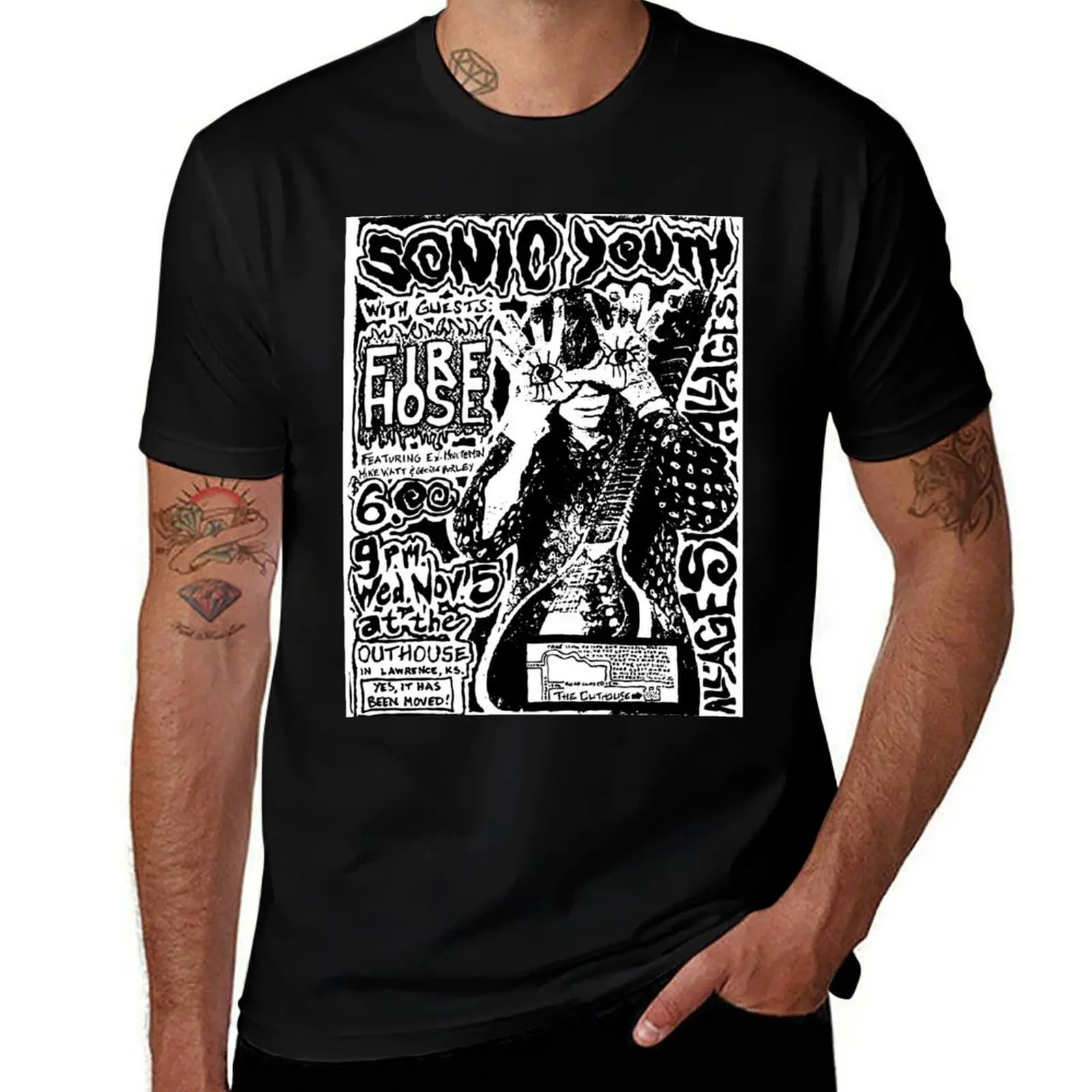 Alternative music / SY T-Shirt Utility Work Short Sleeve Top T-Shirt