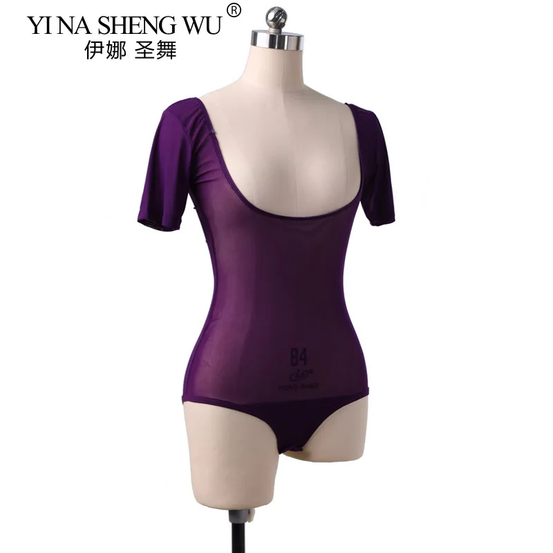 Latin Belly Dance ยกหน้าอก One-piece เสื้อผ้า Breathable และสบายผู้ใหญ่ผู้หญิง Belly Dance น้ําเส้นด้าย One-piece เสื้อผ้า