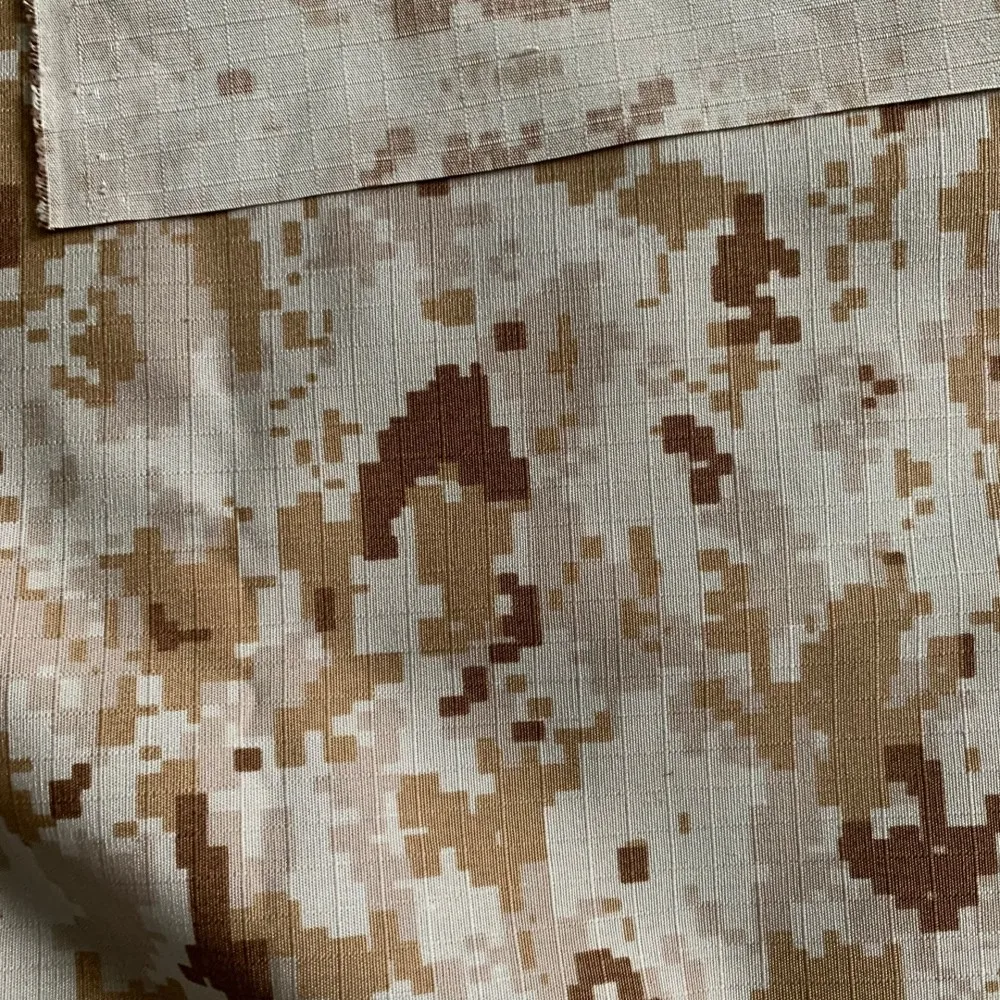 Polyester Cotton AOR1 AOR2 Camouflage Fabric US Military Green Desert Digital Camo Rip Stop Cloth Tactical Uniform DIY