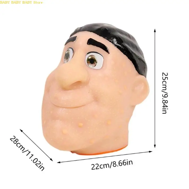 Q81A لعبة بثرة محاكية بحجم السفر لتخفيف القلق مع تفاصيل واقعية للبشرة