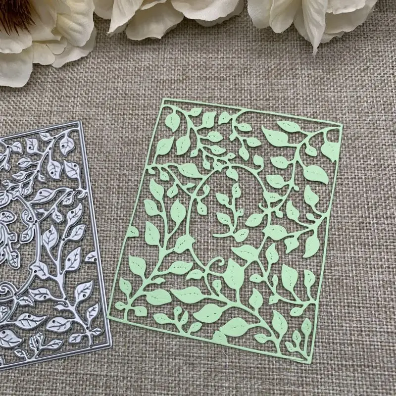 Leaf vine strip frame Metal Cutting Dies Stencils For DIY Scrapbooking Decorative Handcraft Die Cutting Template Mold