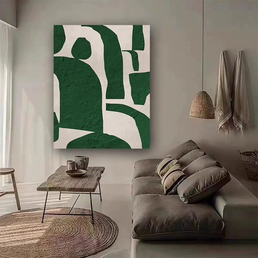 

100% Hand-Painted Oil Painting Modern Knife Poster Interior Hang Mural Canvas Drawing Woods Porch Corridor Home Decor Wall Art