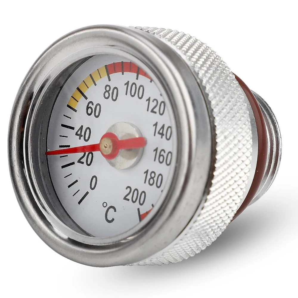 

M20x1.5 Oil Temp Temperature Gauge Filler Caps for Motorcycle 0-200℃ Gauge Engine Valves Caps