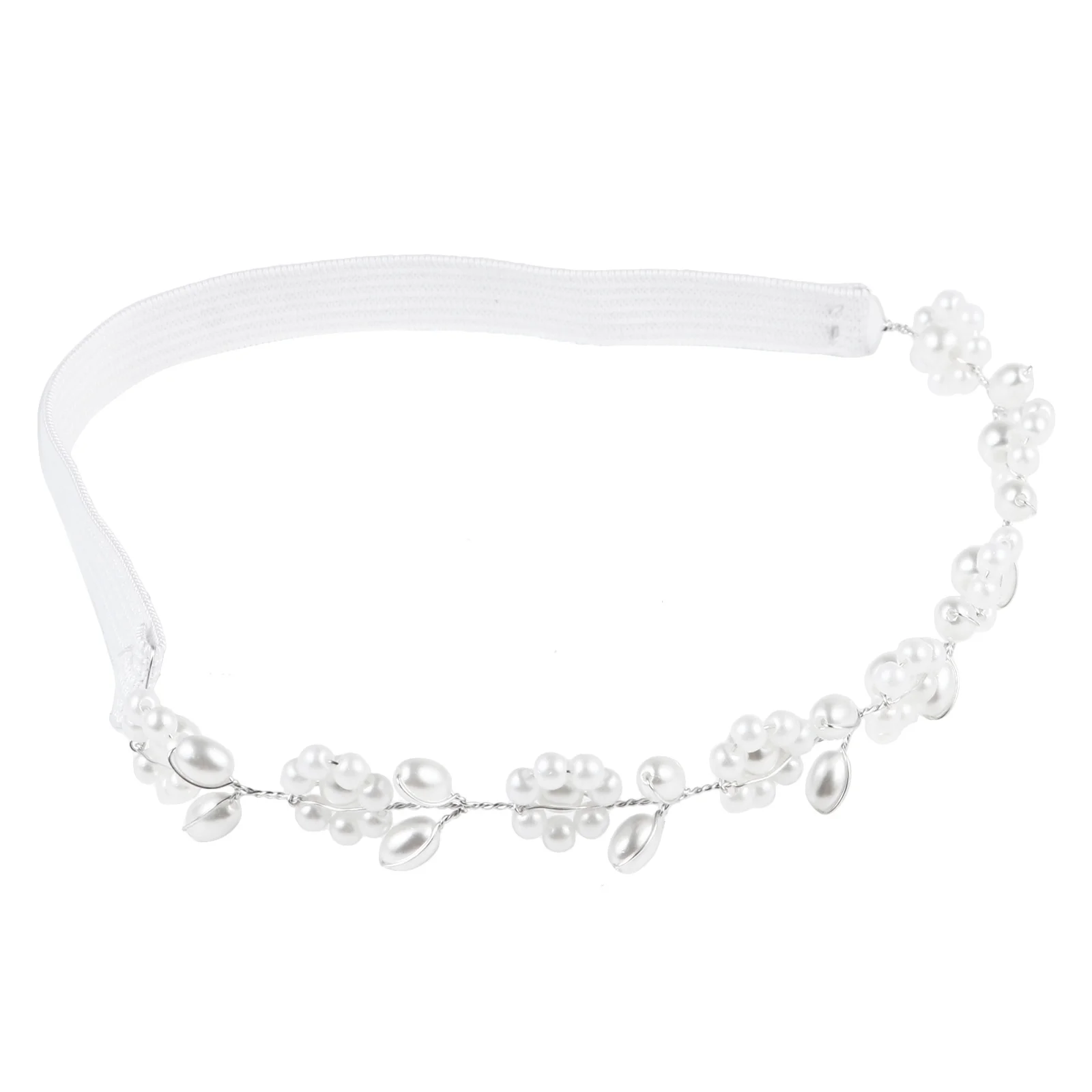 1 قطعة زفاف العروس اللؤلؤ مطاطا الفخذ الفرقة لينة الزفاف الرباط الأزهار نمط الكمال استقبال حفلة حلية زفاف العروس #6