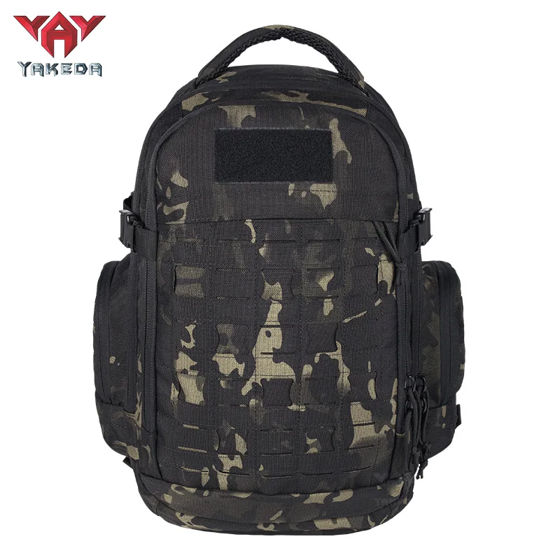 YAKEDA Hunting Backpack Tactical Backpack Camouflage Sports Outdoor Bag Large Capacity Travel Supplies Mountaineering Bag