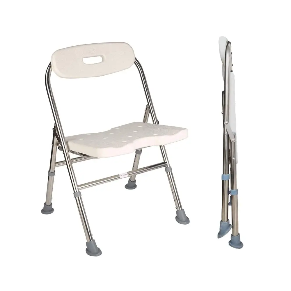 

One-Piece Shower Chair Premium Series Shower Chair With Ba Adjustable Bath Chair For Seniors Disabled Injured Pregnant Woman