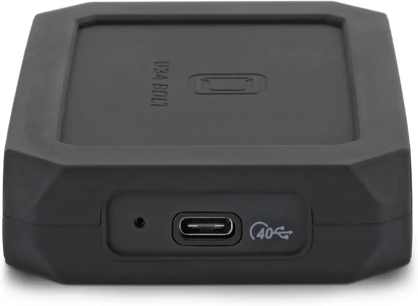 أثاث خارجي U34 Bolt 4 تيرابايت (USB4 40 جيجابت في الثانية) NVMe Thunderbolt 4 (USB-C) SSD محمول، حتى 2800 ميجابايت/ثانية