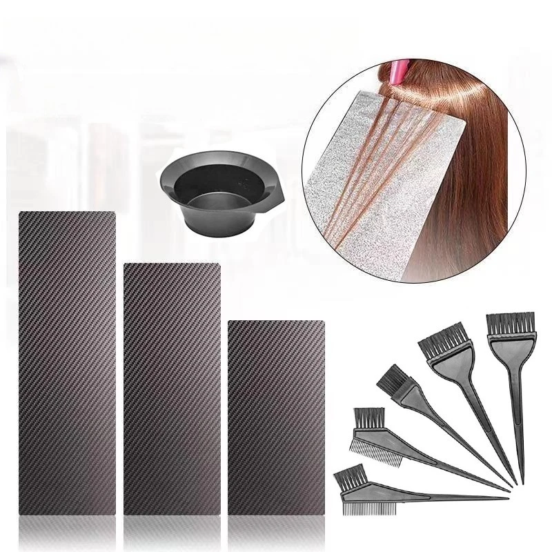 

1-6Pcs Salon Hairdressing Coloring Board Barber Hair Color Dye Applicator Professional Barbershop Tinting Tools Accessories