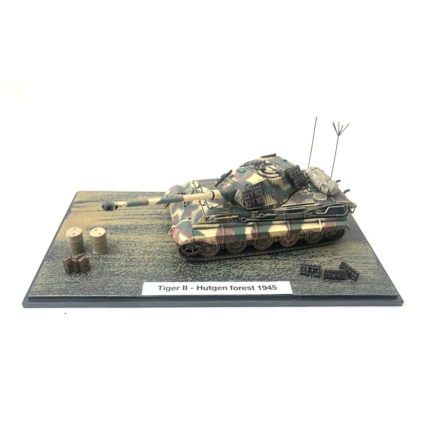 Tank Tiger I I - Hutgen forest 1945 1:72 Diecast Model