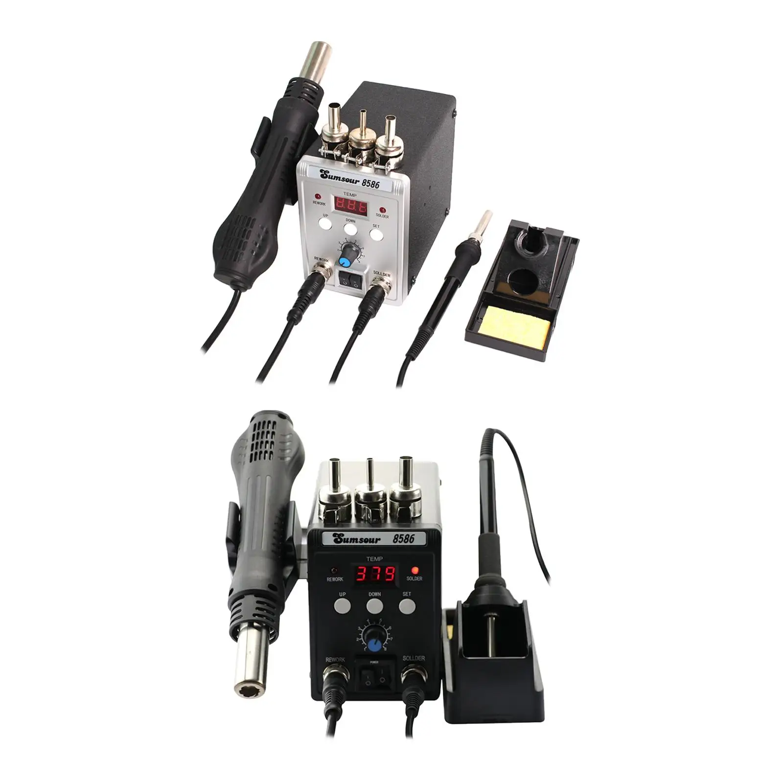 

60W Soldering Station Adjust Temperature Digital Soldering Station for Home Appliance DIY Repairs Maintenance Phone Laptop