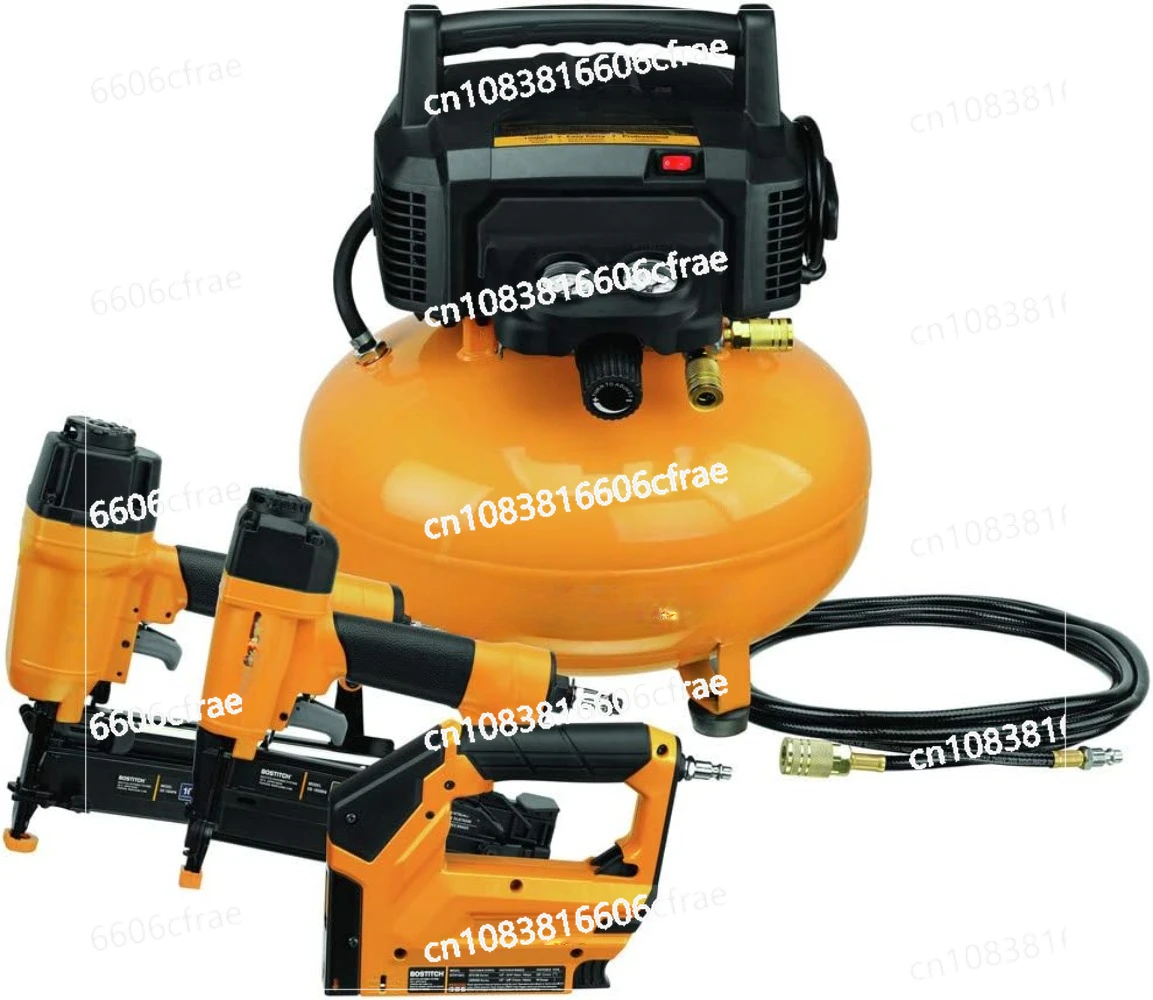 

2024 NEW Air Compressor Combo Kit, 3-Tool Drilling, Air Brushing, Spraying, Nailing