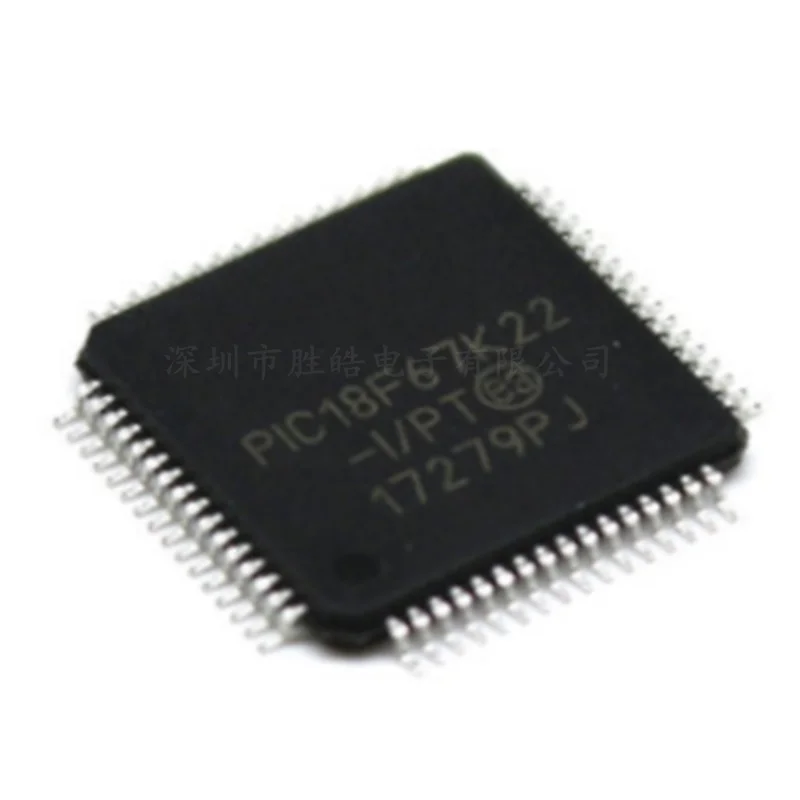 

1PCS PIC18F67K22-I/PT 18F67K22-I/PT 18F67K22 18F67K22-I TQFP64 TQFP-44