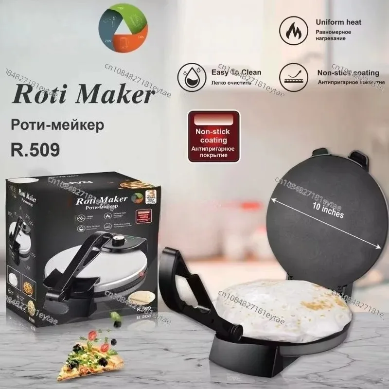 Household Electric Crepe Maker Multifunctional Pancake Spring Roll Wrapper Baking Kitchen Appliance