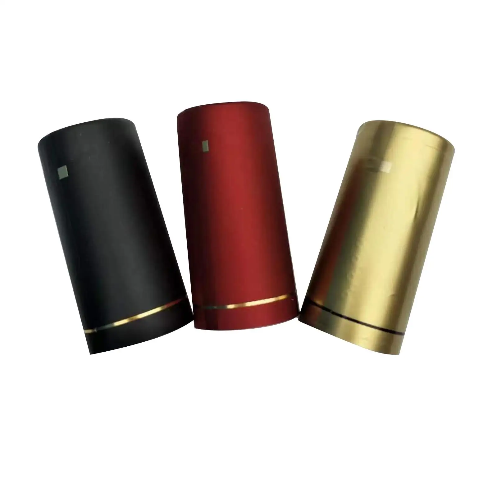 Tear Tab Heat Shrink Wine Bottle Cap PVC Sleeve Decorative Top Cover for Home Cellar and Gifting