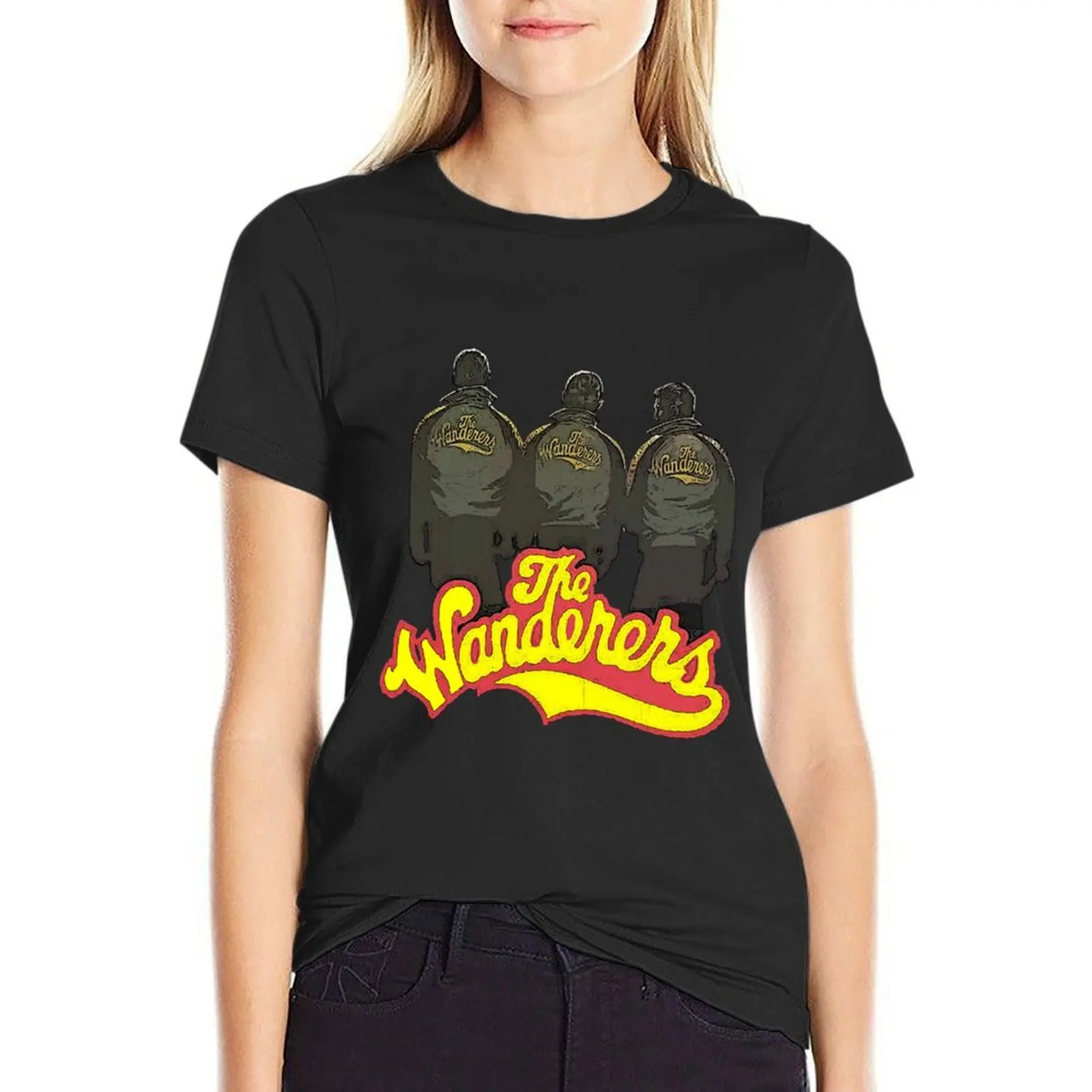 The Wanderers T-Shirt blacks summer tops Women t-shirts