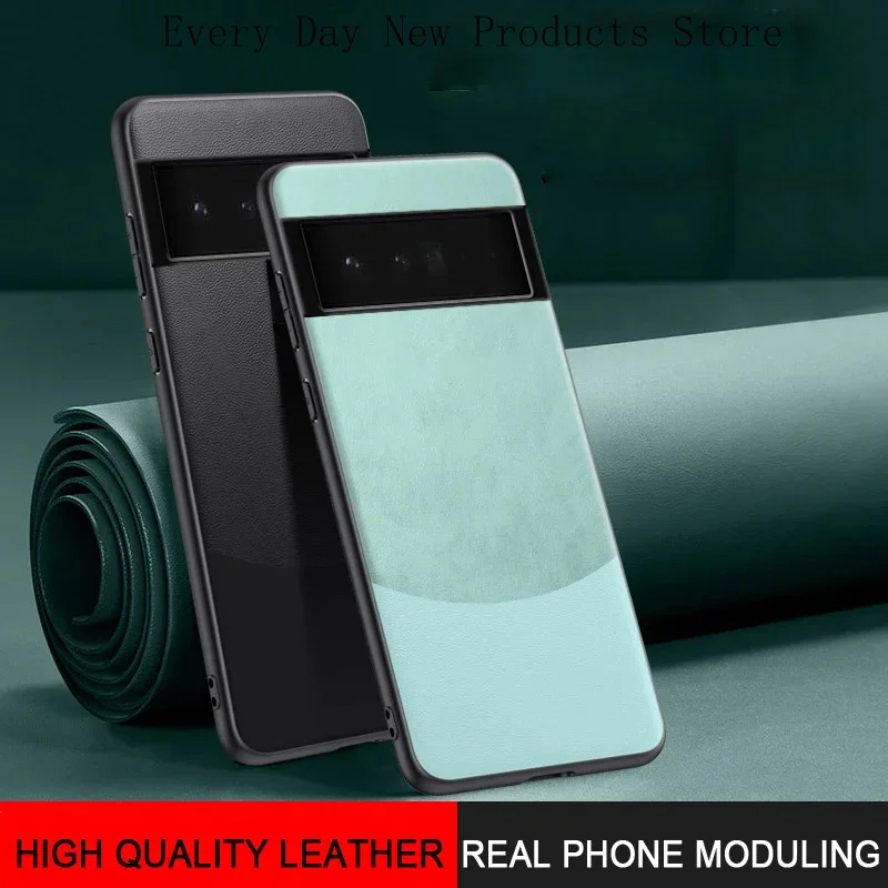 For Google Pixel 7 Pro Чеnit ол длMaygo Case Cover Coque Shockproof Luxury Leather Case Protective Cover Edge Protection Bumper