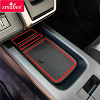 Smabee Anti-Slip Gate Slot Mat for Daihatsu Taft Non-Slip Door Groove Pad Cup Holder Car Interior Accessories Rubber Coaster