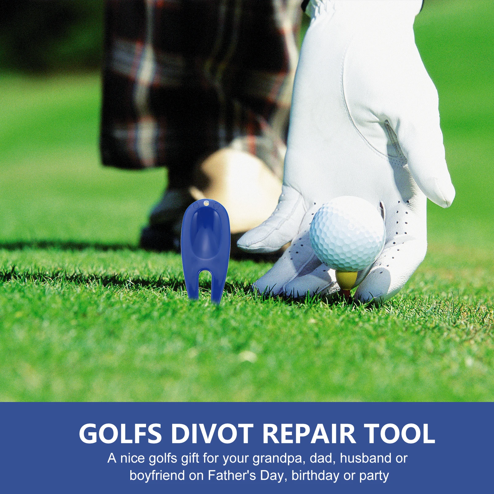 

30Pcs Plastic Golfs Divot Forks Lightweight Durable Lawn Repair Fork Portable Golf Grass Repair Gear Golfs Divot Fork